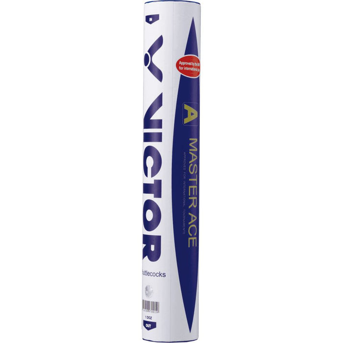 Victor Master Ace Badminton Shuttlecock Speed 78 - Pack Of 12