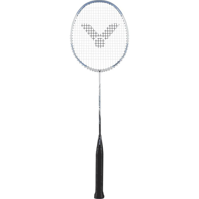 Victor Auraspeed 9A Badminton Racket Professional Lightweight White Carbon FrameVictor