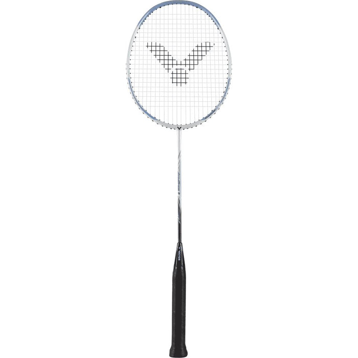 Victor Auraspeed 9A Badminton Racket Professional Lightweight White Carbon Frame