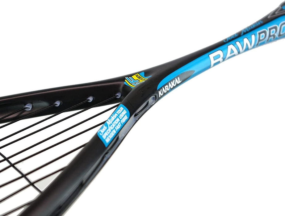 Karakal Raw Pro 2.0 Squash Racket Joel Makin Signature 120g Racquet With Cover