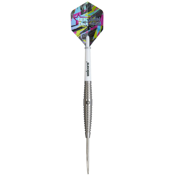Unicorn Benjamin Drue Reus 80% Tungsten 24g Steel Tip Darts - Precision Play