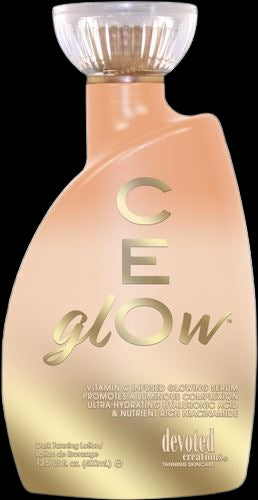 Devoted Creations CEglOw Tanning Lotion Vitamin C Infused Glowing Skin Serum