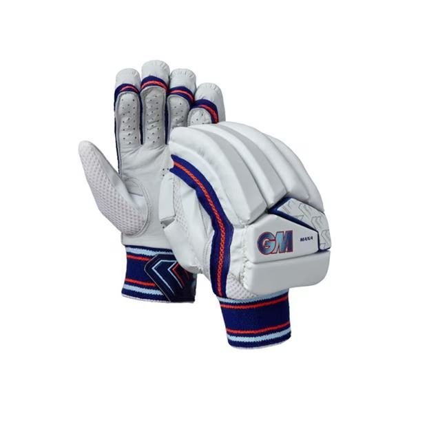 Gunn & Moore Manna Batting Gloves Calf Leather Palm Superior Grip Finger FitGunn & Moore