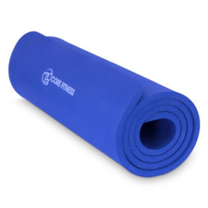 Fitness Mad Core Plus Fitness Mat 15mm – Non-Slip Pilates & Home Workout Mat