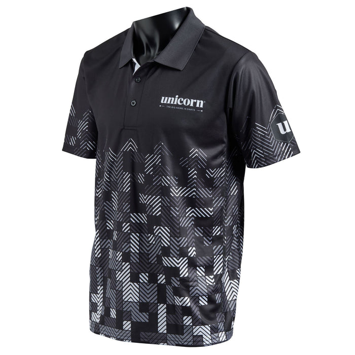 Unicorn Darts Pro‑Tech Digital Dart Shirt Performance Polo