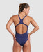 Arena Team Women Swimsuit Swim Pro One Piece MaxLife ECO Bathing Suit, NavyArena