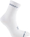 Hilly Unisex Active Anklets Soft Running Ankle Socks White/Grey 3 Pairs for 2Hilly