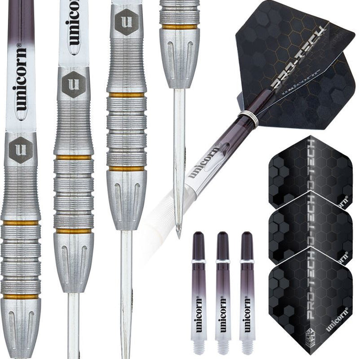 Unicorn Pro-Tech Style 5 Steel Tip Darts – 90% Tungsten 23/25/27