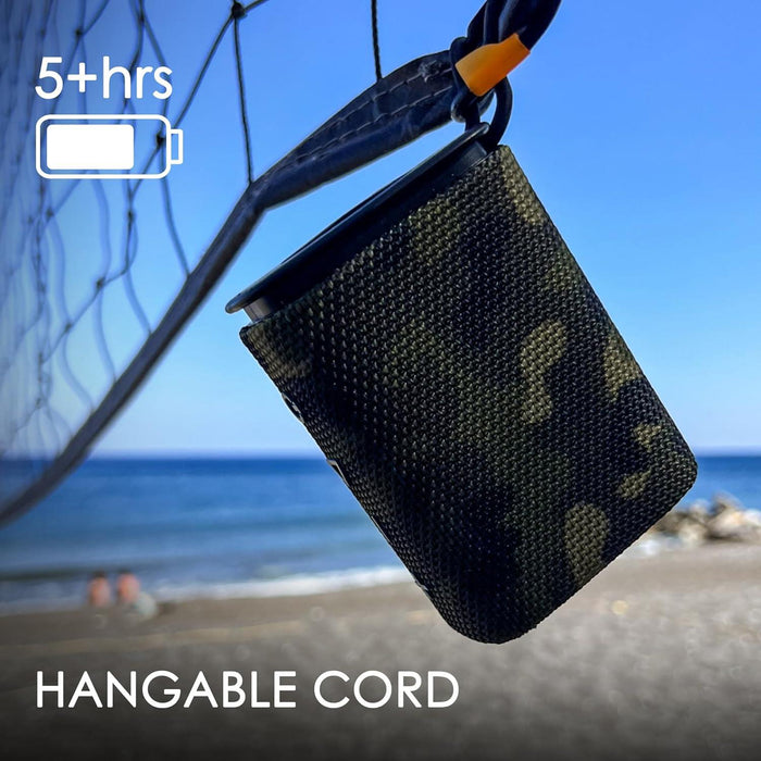 Boompods Beachboom Bluetooth IPX7 Waterproof Outdoor Speaker Black