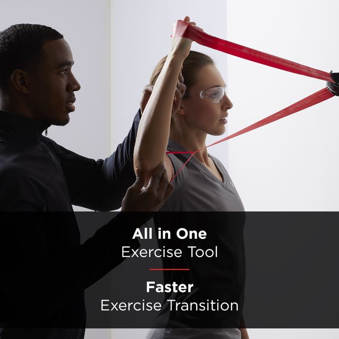 TheraBand CLX Consecutive Loops 2M Resistance Bands Strength & Rehab ( Yellow ) Light