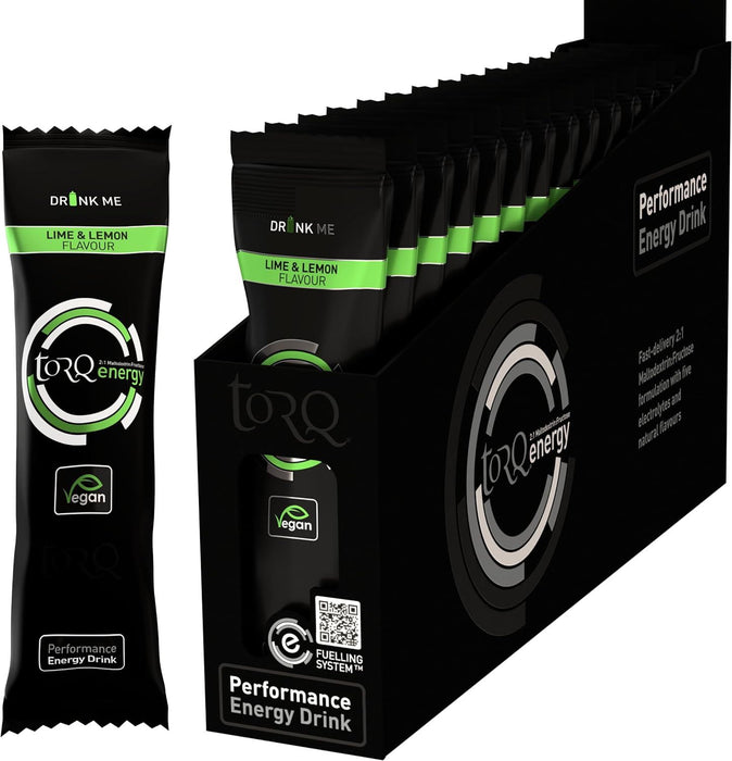 Torq Energy Drink 30g Single Serving Sachet Hydrating with 5 Electrolytes Nutrition Powder Supplement - Pack of 15
