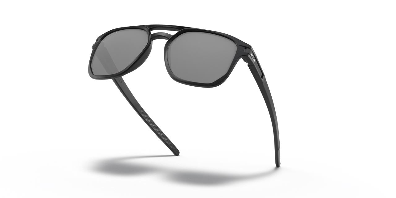 Oakley Latch Beta Sunglasses Black Polarized Lens Matte Black Frame Sun Glasses