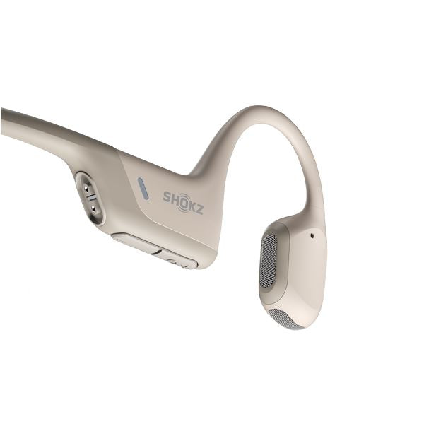 Shokz OpenRun Pro Mini Headphones Bone Conduction Bluetooth Headsets Beige