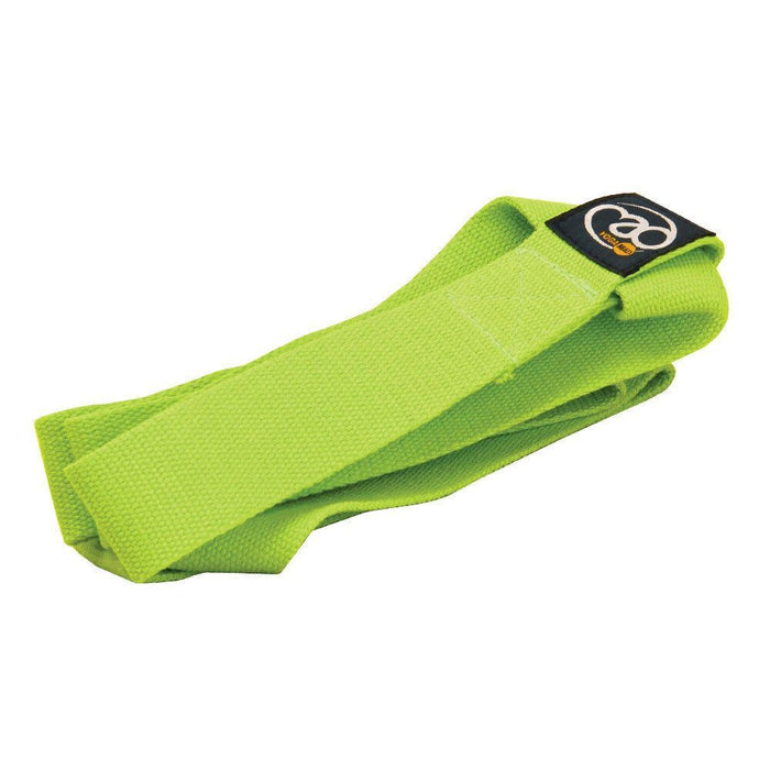 Fitness Mad Yoga Deluxe Belt & Mat Carry Strap Easy & Adjustable - Lime Green