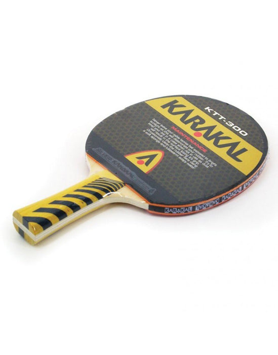 Karakal KTT-300 3 Star Standard Table Tennis Bat - 7 Ply Basswood - 2mm