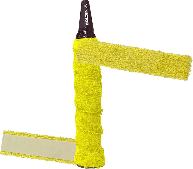 Victor Frotte Badminton Tennis Racket Towellong Grip Reel 12M - Yellow