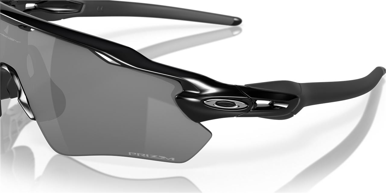 Oakley Radar EV Path Sunglasses Polished Black Frame Black Lenses Sports Glasses