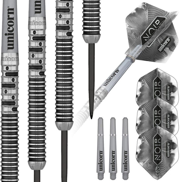 Unicorn Noir Gary Anderson Phase 5 Steel Tip Dart Set 90% Tungsten Pro Darts