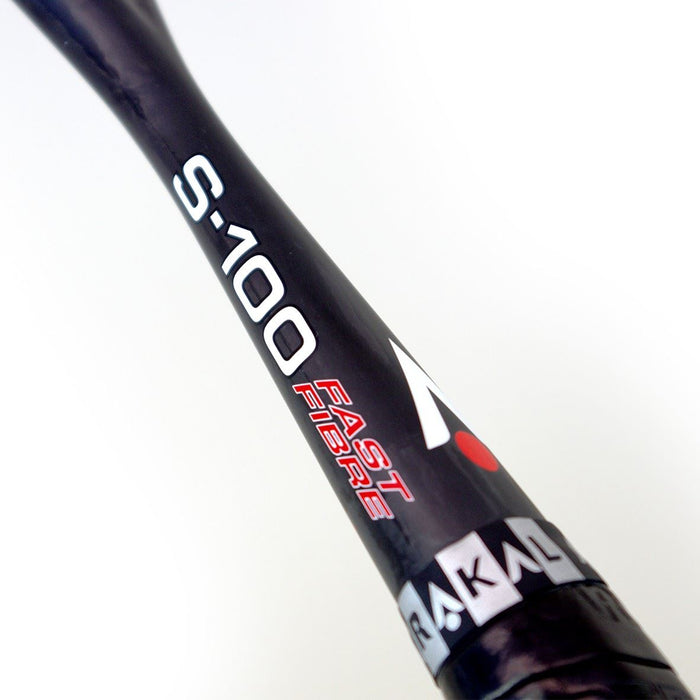 Karakal S-100 FF Squash Racket - Fast Fibre Nano Gel Graphite Construction