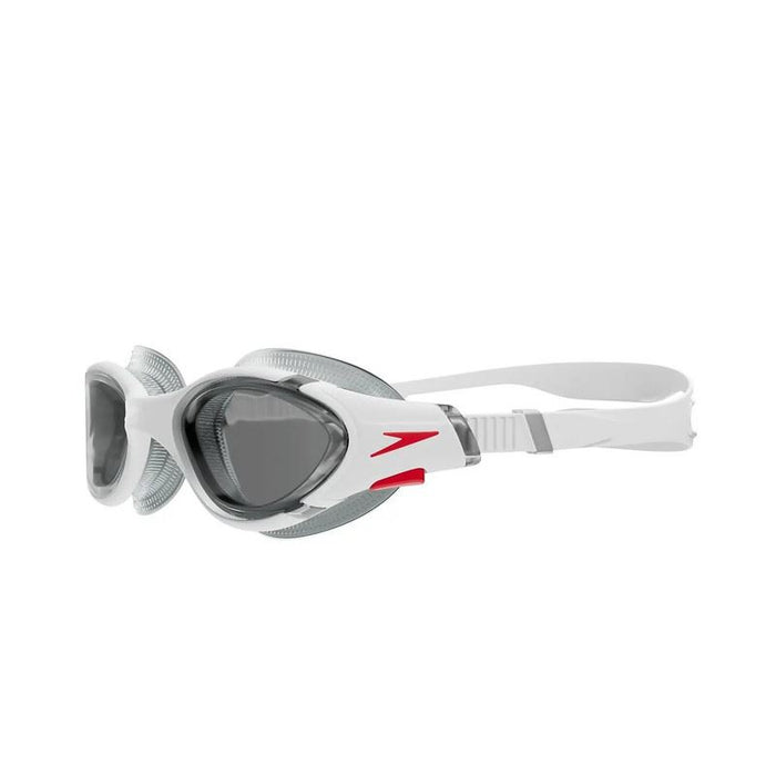 Speedo Unisex Swimming Goggles Biofuse 2.0 Antifog Underwater UV Glasses - White