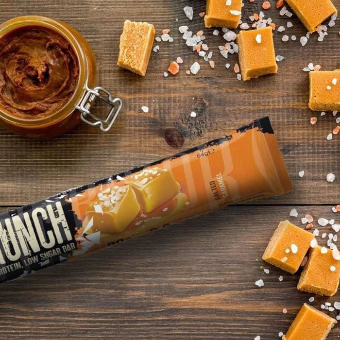Warrior Crunch Bars High Protein Low Carbs Muscle Building Gym Training 12 x 64g