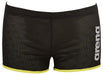 Arena Drag Swimming Shorts in Black Water Resistant with Square CutArena