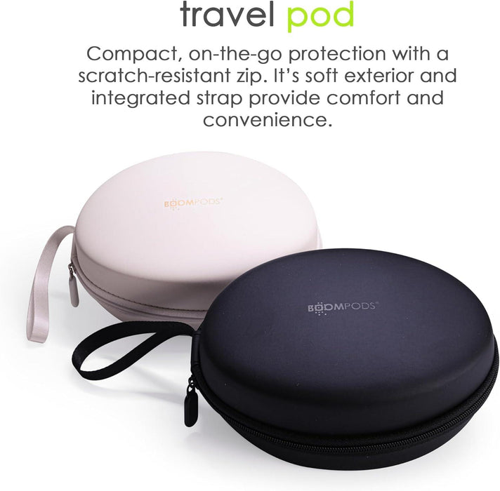 Boompods Orbit ANC Over Ear Noise Cancelling Headphones with Microphone Black