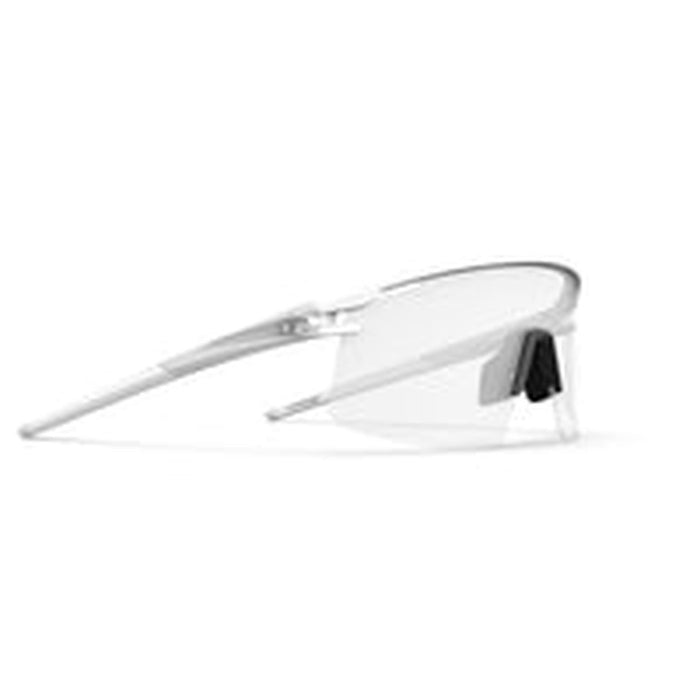 Tifosi Moab Lite Fototec Sunglasses Matte White Frame Clear Light Night Lens