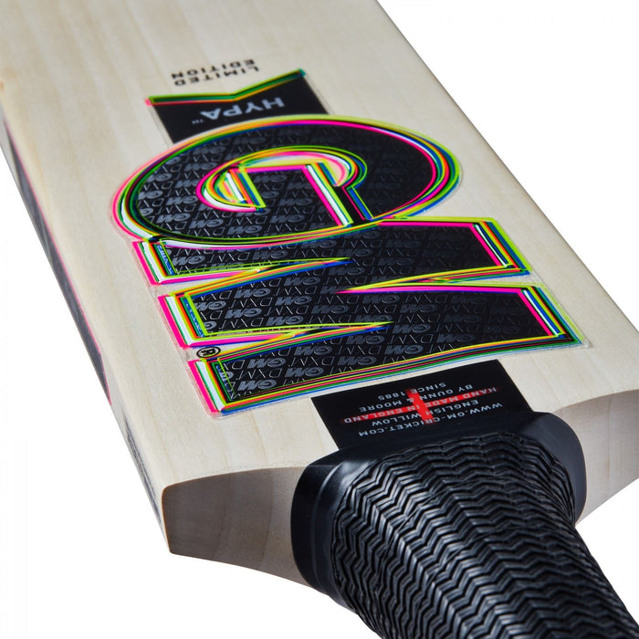 Gunn & Moore Hypa DXM 606 Cricket Bat English Willow Toetek Adult Full Blade