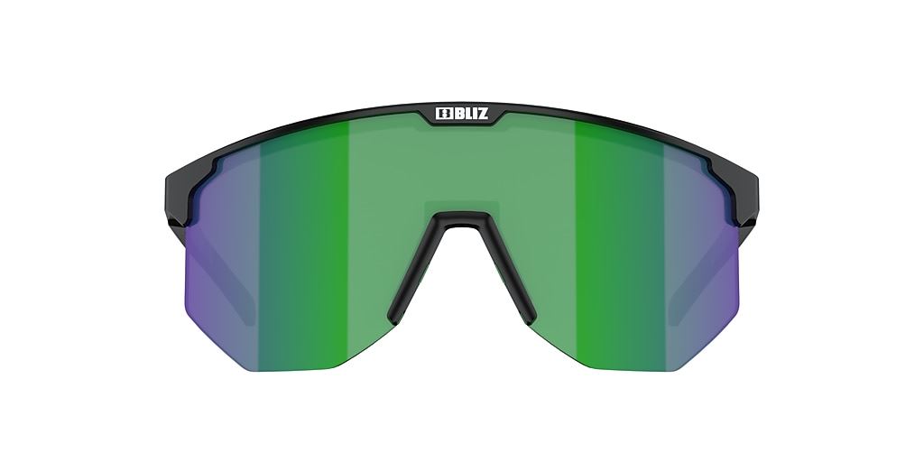 Bliz Hero Sports Sunglasses Shades Black Frame Brown/Green lens