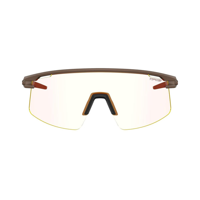 Tifosi Moab Lite Sunglasses Matte Bronze Frame Clarion Red Fototec Lens
