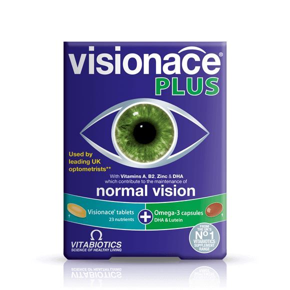 VITABIOTICS VISIONACE PLUS - 56 TABLETS/CAPSULES