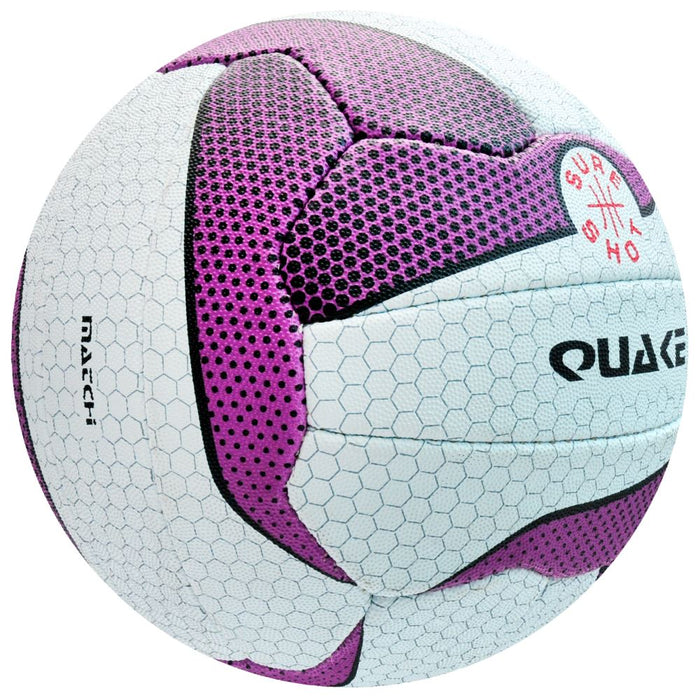 Sure Shot Netball Quake Match Netball - Size 5