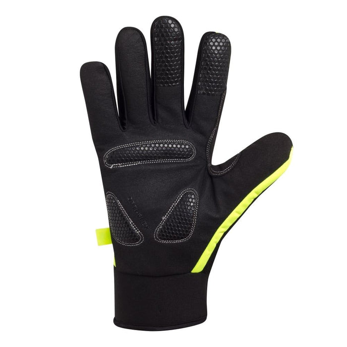 Optimum Sport Winter Cycling Gloves Nitebrite Thermal Fluro GreenOptimum