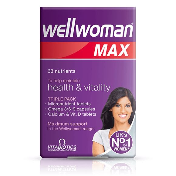 VITABIOTICS WELLWOMAN MAX  28 CAPSULES / 56 TABLETS