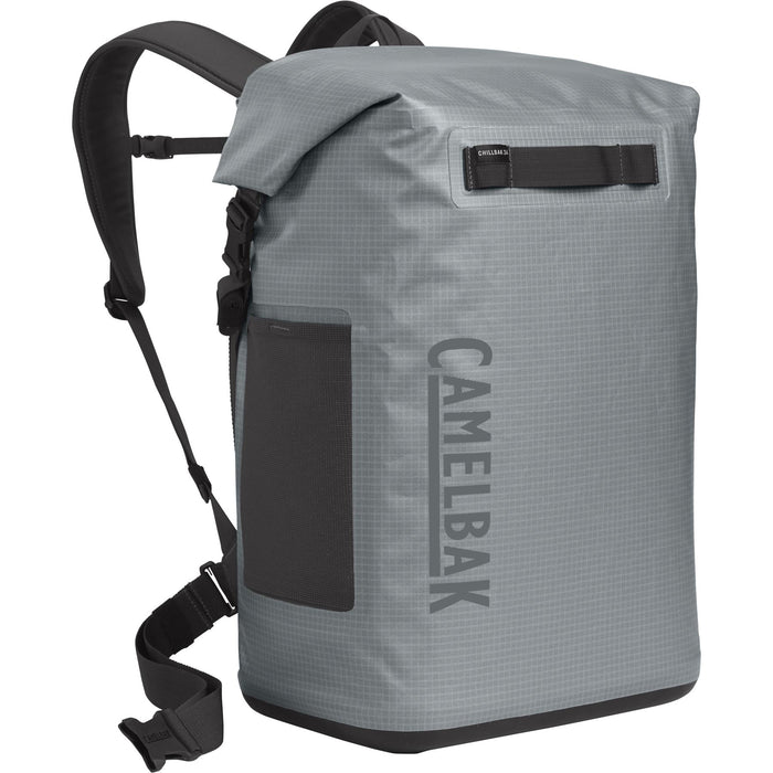 CamelBak ChillBak 30L Backpack Cooler with 6L Fusion Group Reservoir Waterproof Insulated Cooler Bags - Monument Grey