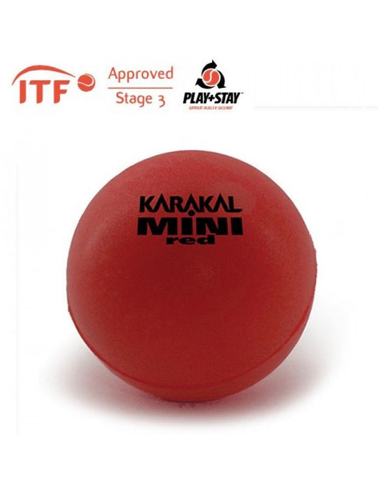 Karakal Mini Tennis Starter Ball - Moulded Foam - 90 mm - 1 Dozen