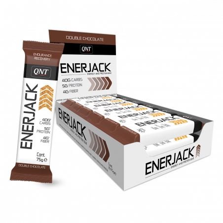 QNT Enerjack Protein Bars Endurance & Recovery 12 x 75gQNT