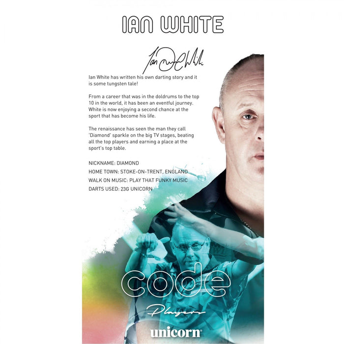 Unicorn Darts IAN WHITE 90% TUNGSTEN Set