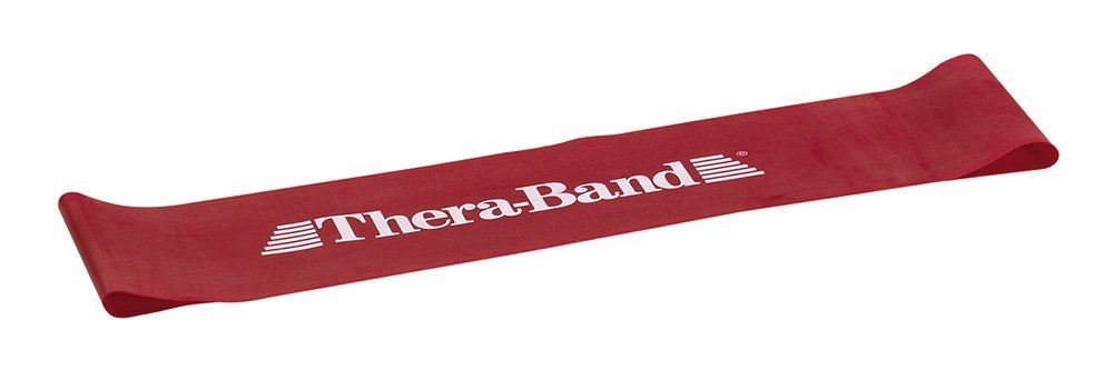 Theraband Resistance Bands Single Pull Up Heavy Duty Traning Workout - Red 12"