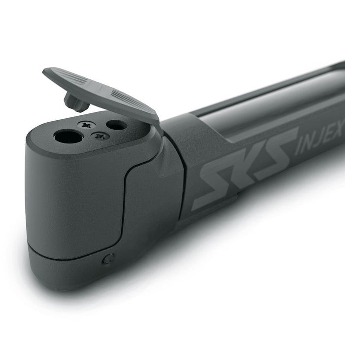 SKS INJEX Pro Mini Bike Tyre Pump With Telescopic Function Ergonomic Grip