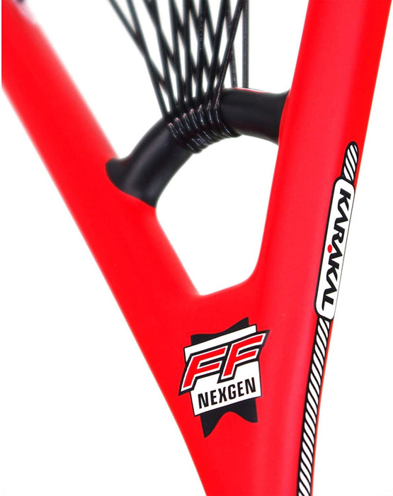 Karakal Squash Racket Core Pro Click Bridge Graphite 120g Frame Racquet w/ Cover