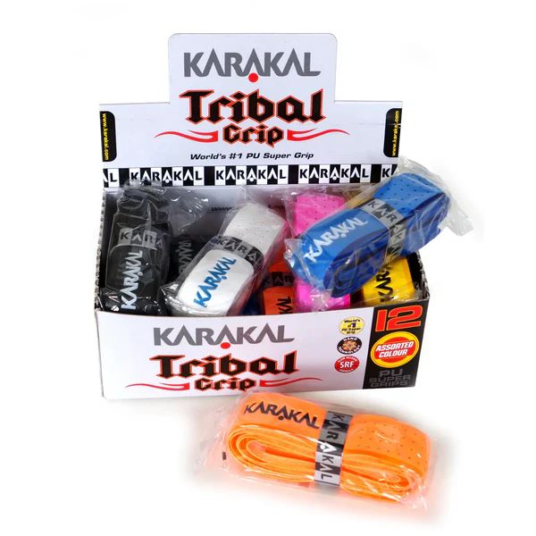 12x Karakal Racquet Grip Replacement Enhanced Control Optimal Comfort Tape