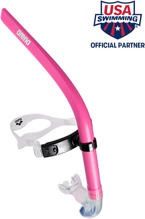 Arena Unisex Swim Snorkel Adjustable Strap & Clip Training Swimming Accessories