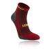 Hilly Pace Quarter Running Socks Lycra Lightweight with Mid Level CushioningHilly