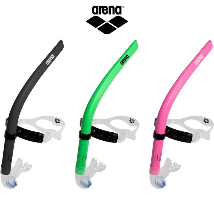 Arena Unisex Swim Snorkel Adjustable Strap & Clip Training Swimming Accessories