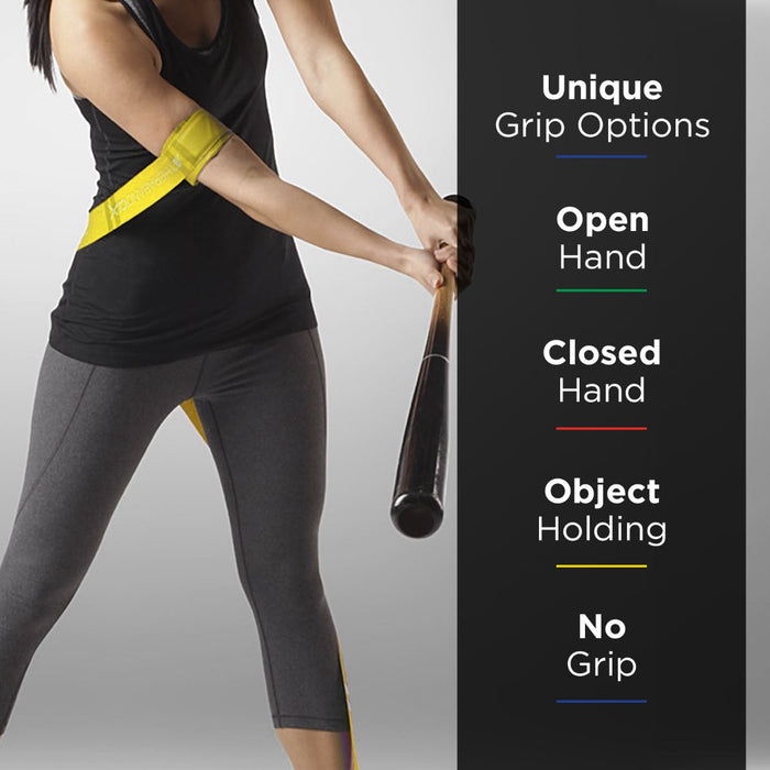 TheraBand CLX Consecutive Loops 2M Resistance Bands Strength & Rehab ( Yellow ) Light