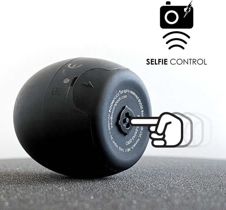 Boompods Zero Wireless Bluetooth Speaker IPX6 Waterproof 5 Hr Playtime Black