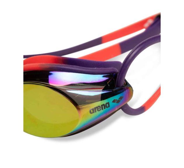 Arena Tracks Mirror Swimming Goggles Small Frame