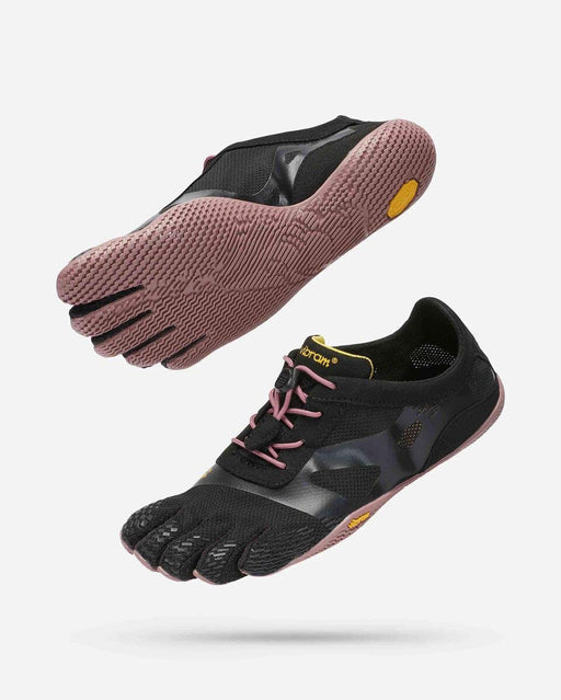 Vibram KS0 Evo Five Fingers Barefoot MAX FEEL Ladies Training Shoes - Black/RoseVibram